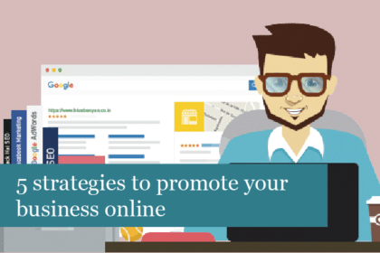 5 strategies to promote your business online