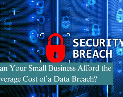 Can Your Small Business Afford the Average Cost of a Data Breach?